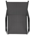 Set di 4 Sgabelli da Bar da Esterno in Materiale Flex Comfort - Sgabello da Giardino
