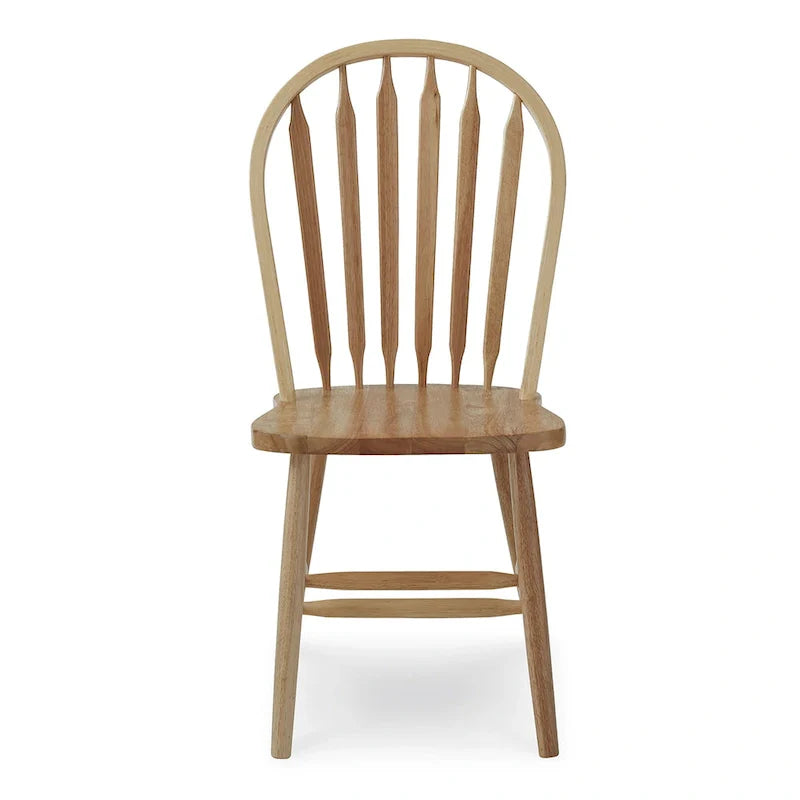 Sedia da pranzo in legno massello Windsor Arrowback