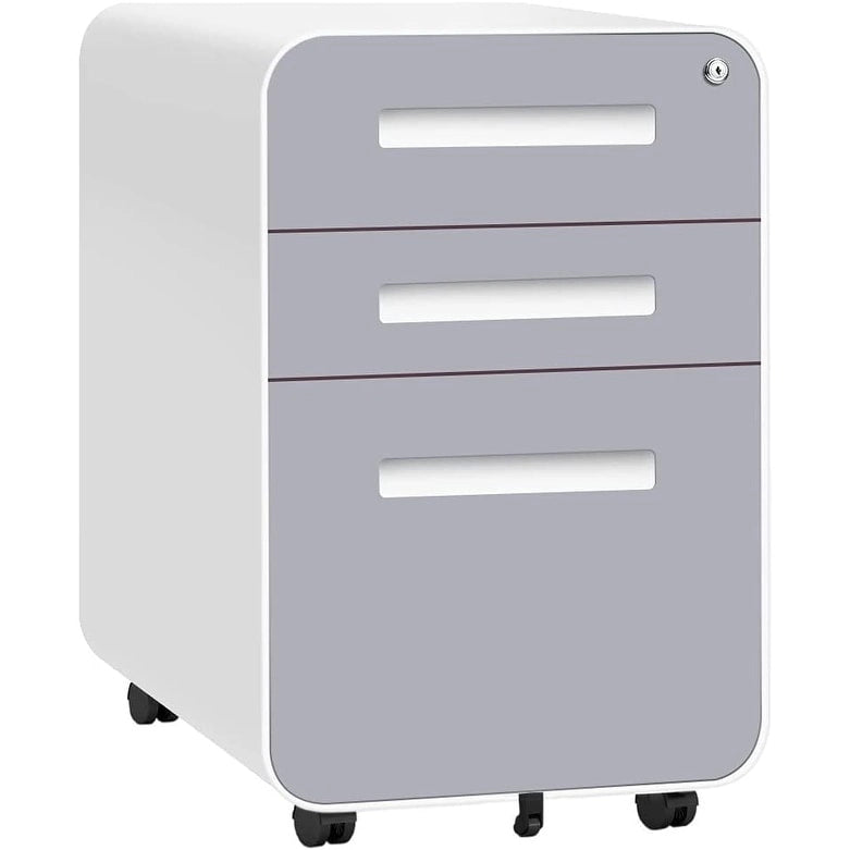 Classificatore verticale/mobile a 3 cassetti per ufficio domestico