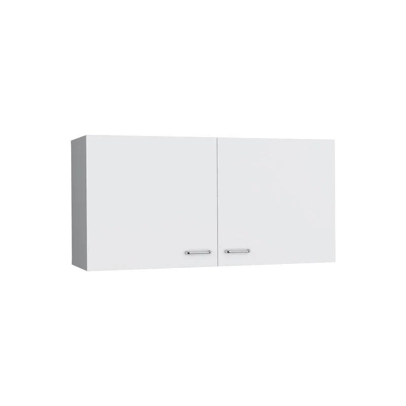 TUHOME Napoles Double Door Wall-Mounted Storage Cabinet - N/A