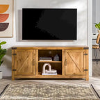 Mobile TV Middlebrook Firebranch da 58 pollici con ante scorrevoli in stile fienile