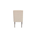 Set da pranzo allungabile Best Quality Furniture da 9 pezzi, in stile rustico grigio