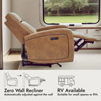Poltrona reclinabile elettrica Lena Zero Wall Hugger