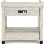 Industrial Office Printer Stand with Storage - 24 D x 22 W x 23 H