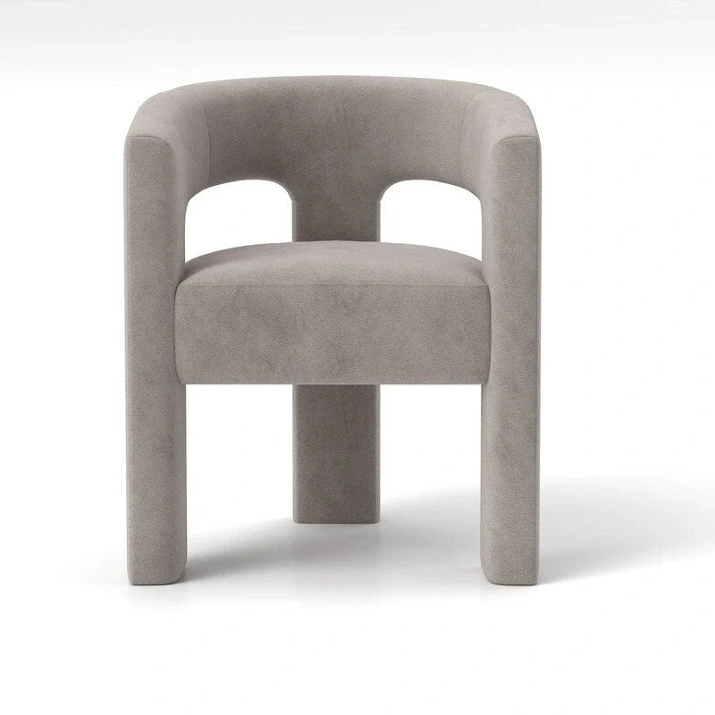 SEYNAR Sedia da Pranzo Moderna Glamour Rivestita in Velluto, Set di 6 Sedie Accent con Schienale Aperto