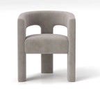 SEYNAR Sedia da Pranzo Moderna Glamour Rivestita in Velluto, Set di 6 Sedie Accent con Schienale Aperto