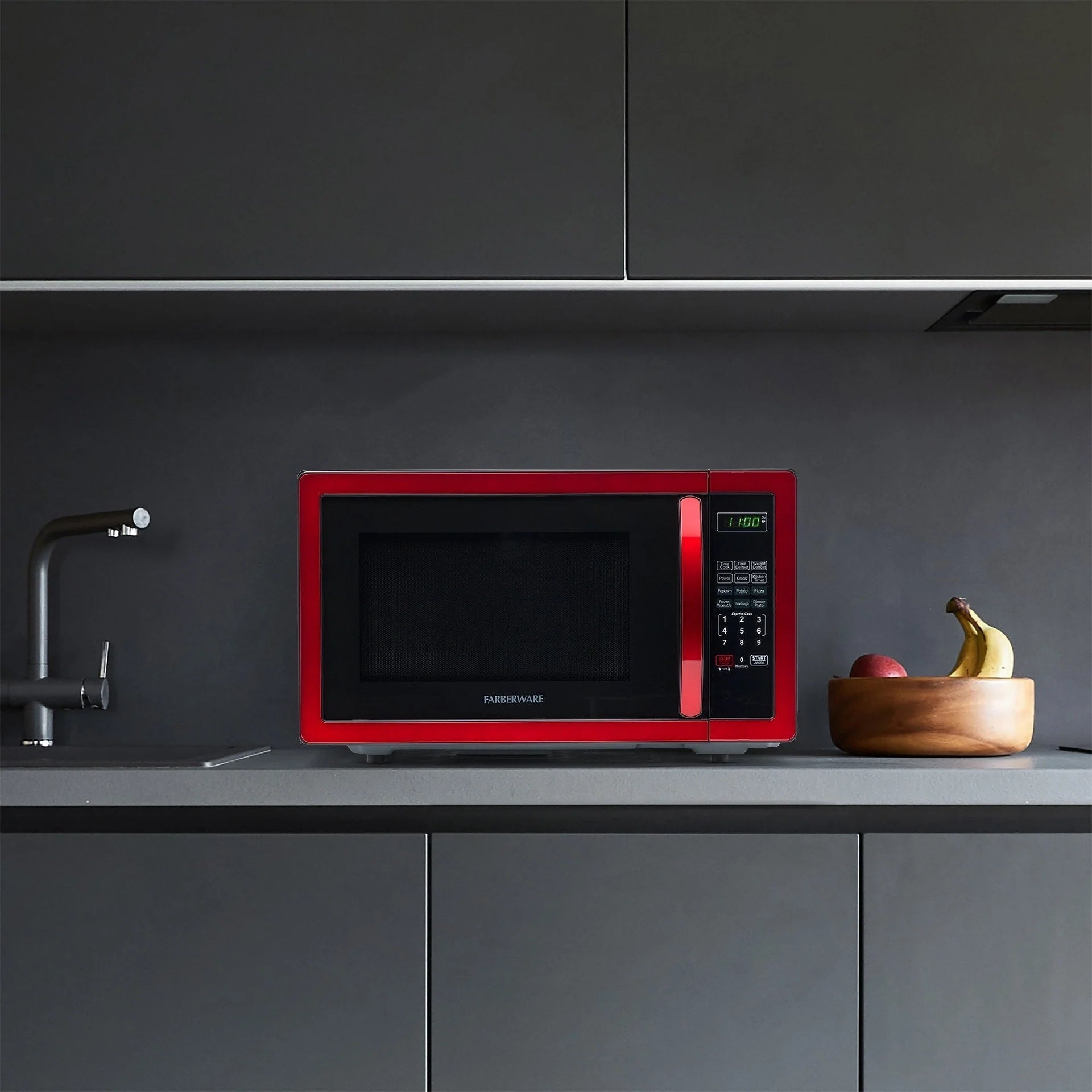 Forno a microonde Farberware Classic da 1,1 piedi cubi e 1000 watt