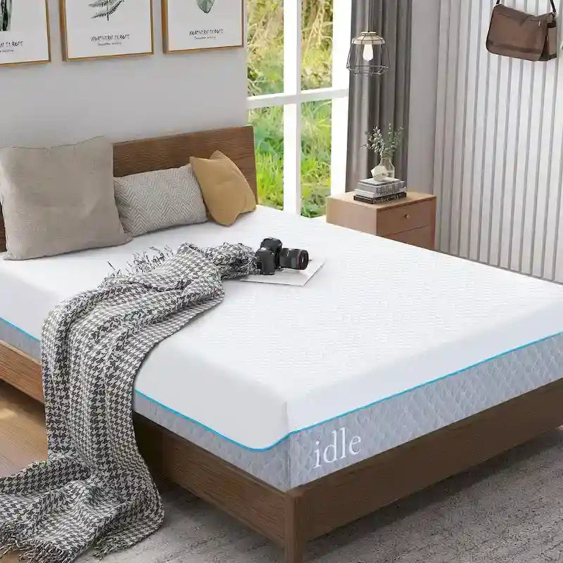 Materasso 12 pollici in Gel Memory Foam, materasso rinfrescante a media rigidità in scatola, CertiPUR-US