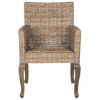 SAFAVIEH Alearda Sedia da Pranzo Naturale (Set di 2) - 23 x 24.4 x 34 - 23Lx24Px34H