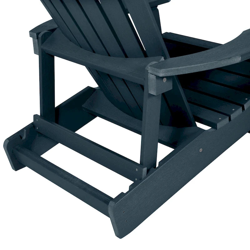 HIGHWOOD King-Size Folding and Reclining Adirondack Chair