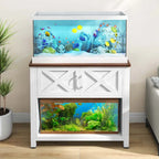 Moasis Mobile per Acquario da 150-190 Litri, Supporto per Acquario con Prese di Corrente