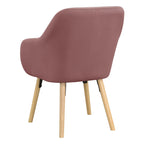 Convenience Concepts Take a Seat Charlotte Wingback Upholstered Accent Armchair