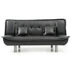 Lionel Faux Leather Sofa Bed