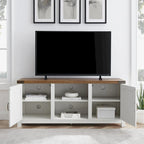 Mobile TV Middlebrook Firebranch da 58 pollici con ante scorrevoli in stile fienile