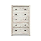 Grain Wood Furniture Montauk 5-drawer Solid Wood Chest