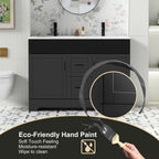 Mobile bagno 30/36/48 Wavy Line con lavabo e rubinetto