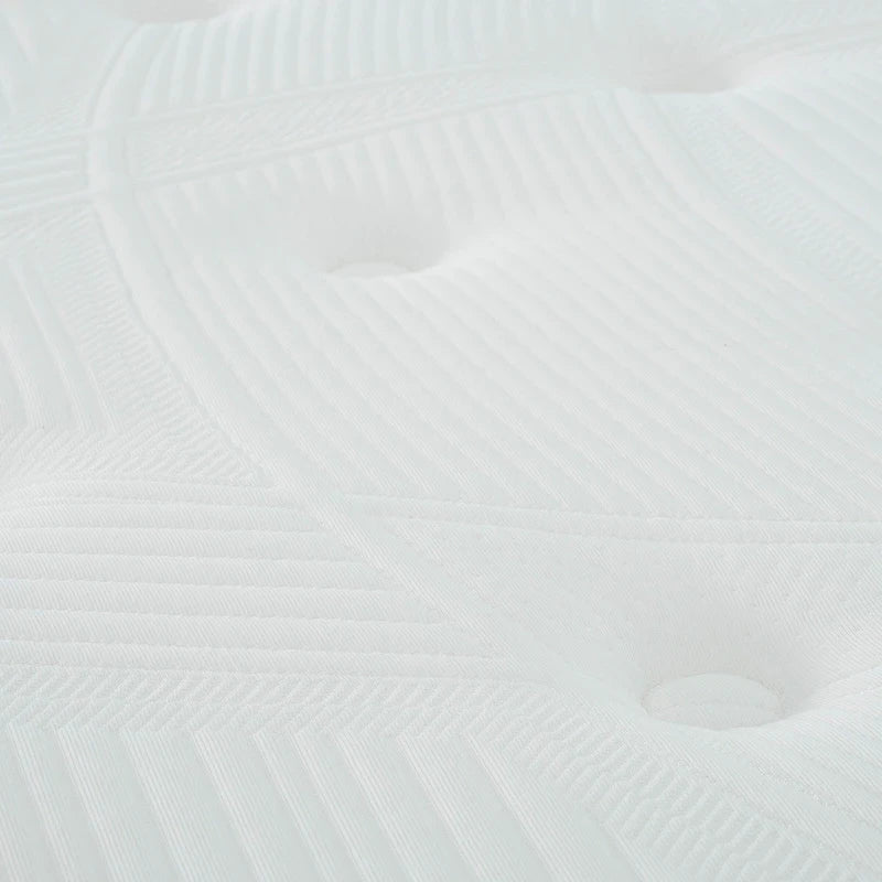 Materasso Ibrido in Memory Foam a Molle Insacchettate Equilibria da 8 pollici di media rigidità consegnato in scatola