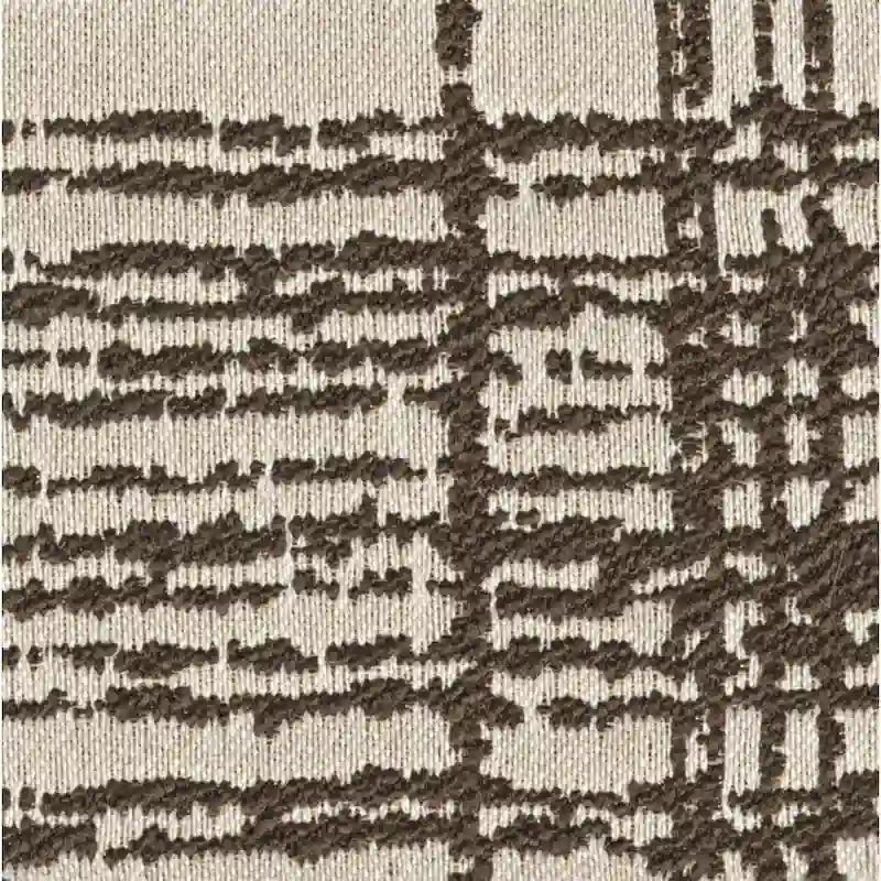 Divanetto tradizionale Harleson in grano marrone con borchie