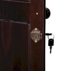 Armadio flessibile Palace Imports 100% in legno massello con maniglie in metallo o in legno