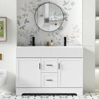 Mobile bagno 30/36/48 Wavy Line con lavabo e rubinetto