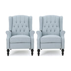 Poltrone reclinabili in tessuto trapuntato Walter (set da 2) di Christopher Knight Home