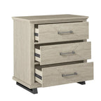 Farmhouse 4-Piece Bedroom Set - 2 Nightstand, 1 Chest and 1 Dresser