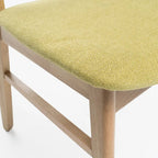 Idalia Fabric and Rubberwood 5-piece Wood Rectangular Dining Set by Christopher Knight Home