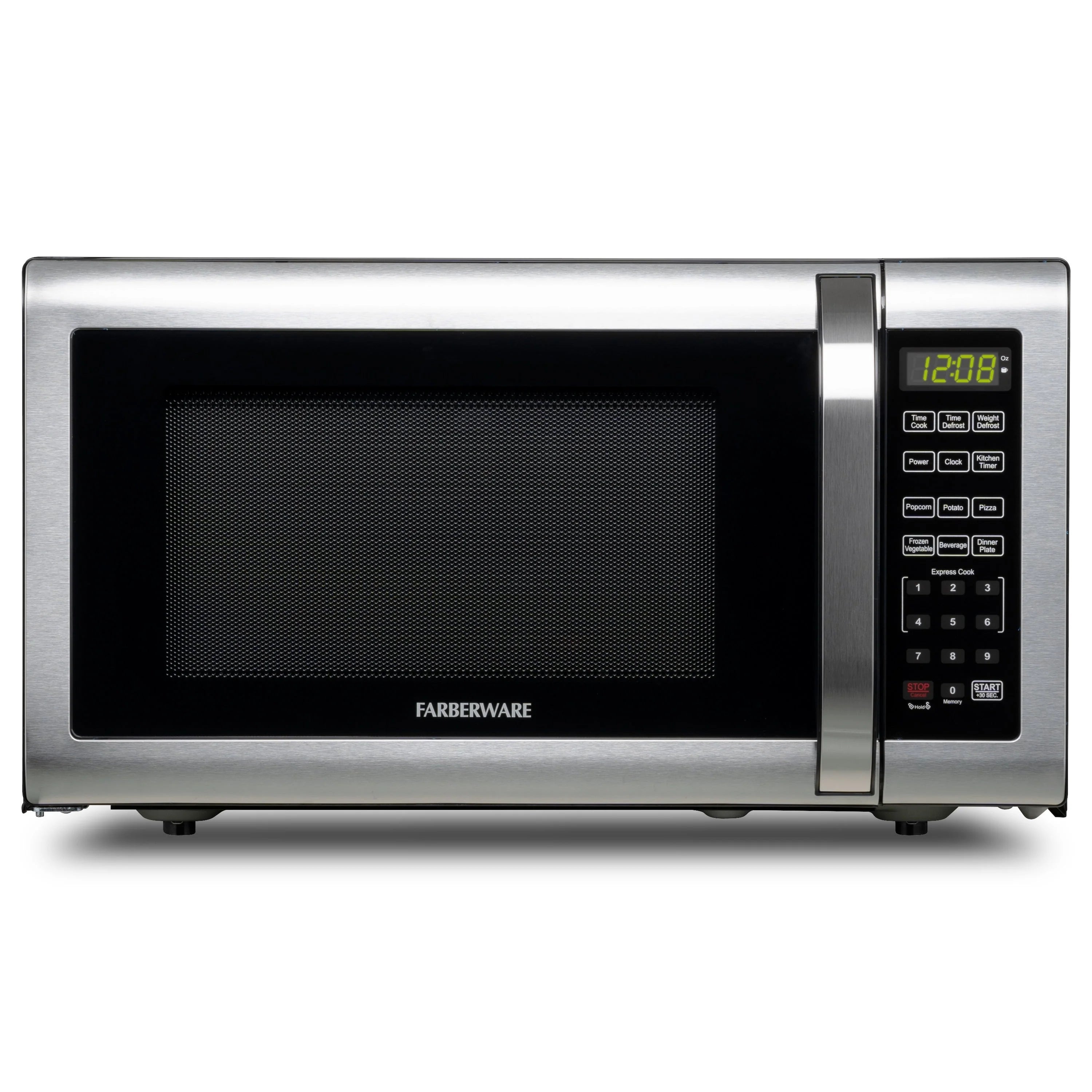 Forno a microonde Farberware da 1.6 Cu. Ft., acciaio inossidabile spazzolato