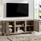 Mobile TV Middlebrook Firebranch da 58 pollici con ante scorrevoli in stile fienile