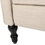 Poltrone reclinabili in tessuto trapuntato Walter (set da 2) di Christopher Knight Home