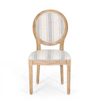 Sedie da pranzo in tessuto stile francese - NH419413
