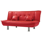 Lionel Faux Leather Sofa Bed