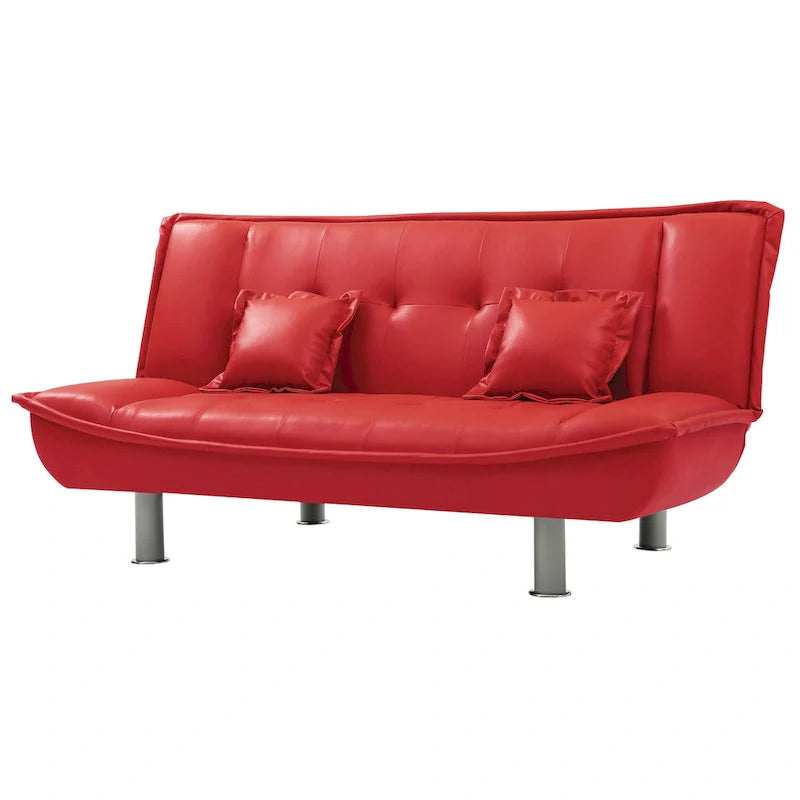 Lionel Faux Leather Sofa Bed