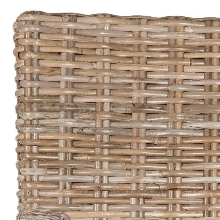 SAFAVIEH Alearda Sedia da Pranzo Naturale (Set di 2) - 23 x 24.4 x 34 - 23Lx24Px34H