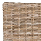 SAFAVIEH Alearda Sedia da Pranzo Naturale (Set di 2) - 23 x 24.4 x 34 - 23Lx24Px34H