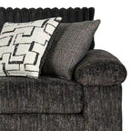 Roundhill Furniture Nason Wide Wale Corduroy Sofa, Loveseat, and Cuddle Chair Set