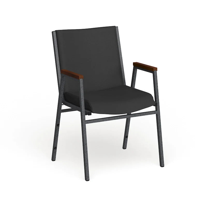 Sedia impilabile per carichi pesanti con braccioli - 21P x 21L x 31A