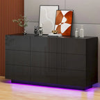Cassettiera a 9 cassetti per camera da letto con luce