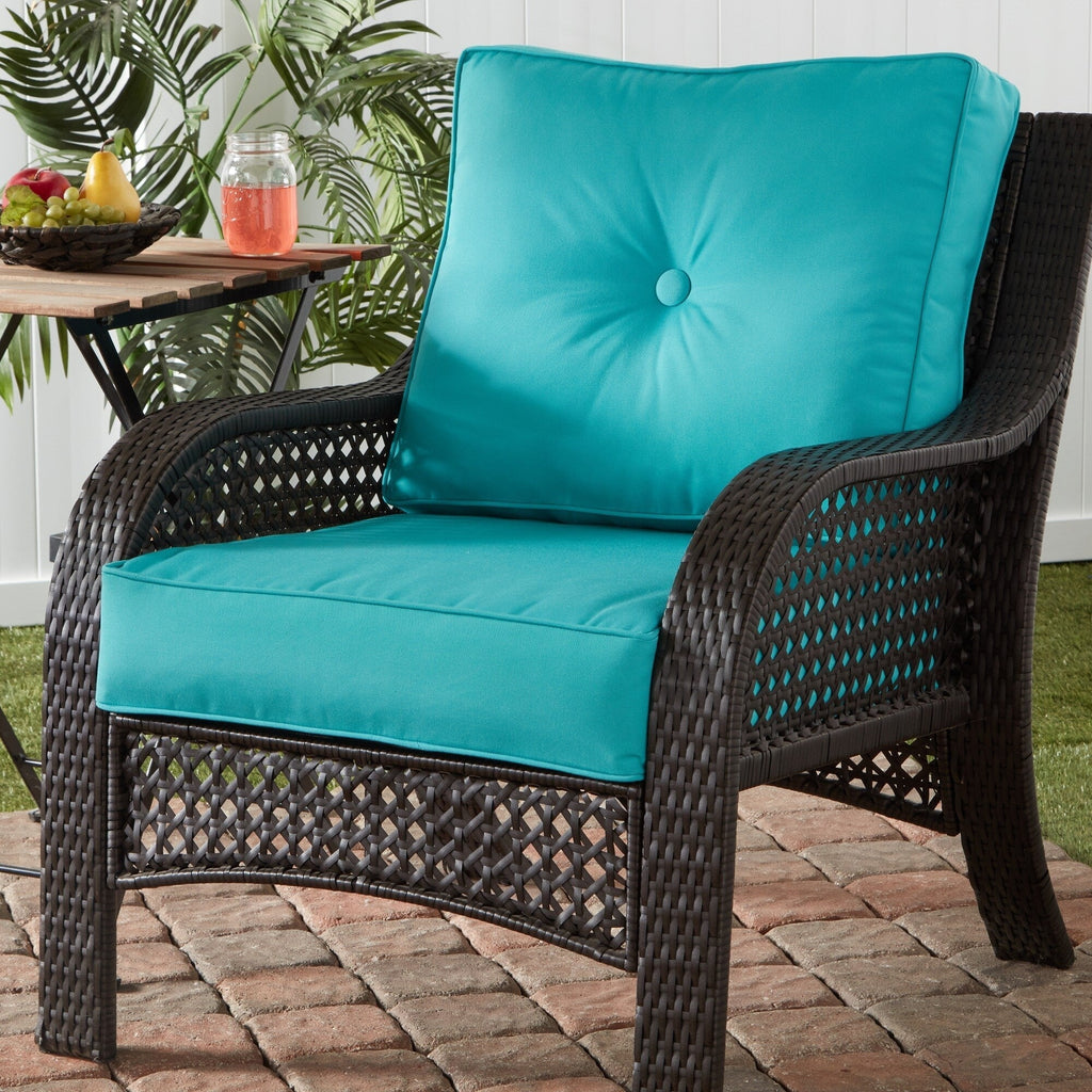 Sunbrella 2-Piece Premium Deep Seat Outdoor Cushion Set