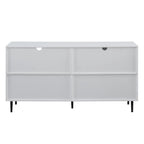 Mobile TV Middlebrook Cassandra da 58 pollici con motivo bookmatch