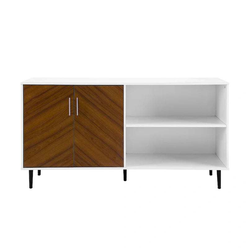 Mobile TV Middlebrook Cassandra da 58 pollici con motivo bookmatch