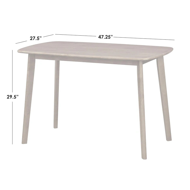 Simple Living 4-Piece Nettie Solid Wood Dining Set