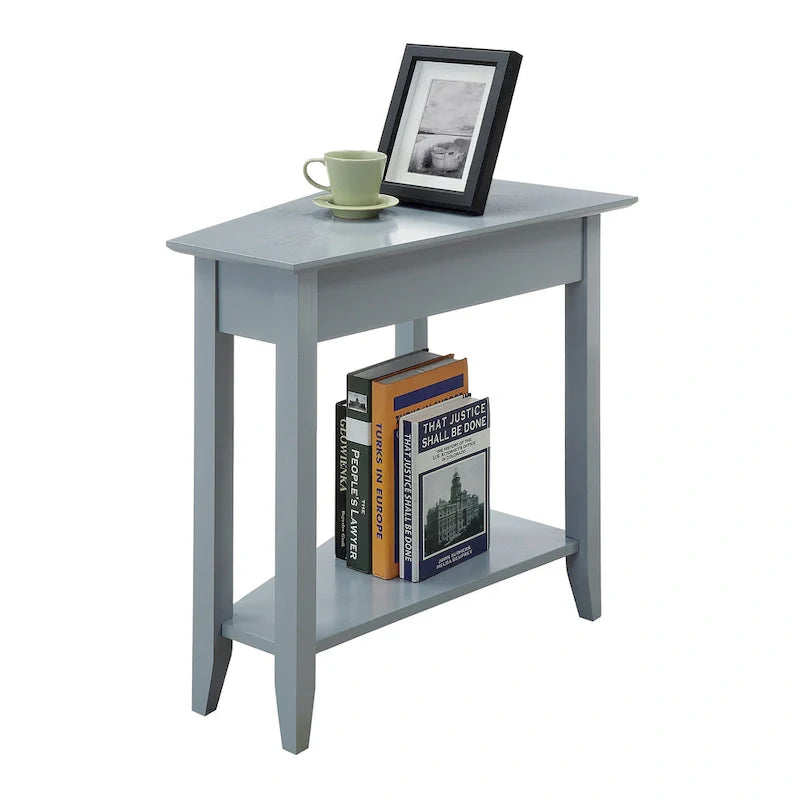 Convenience Concepts Tavolino a cuneo American Heritage con ripiano